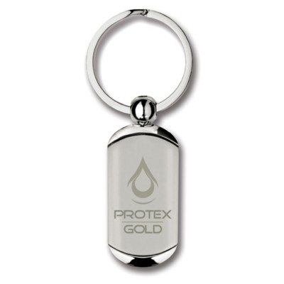 Picture of PREMIUM RECTANGULAR SAPPORO METAL KEYRING