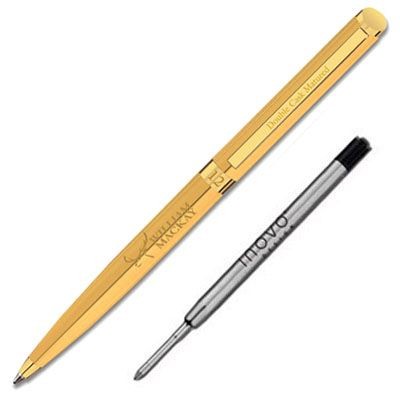 Picture of INOVO DESIGN ALL GOLD ELISE METAL BALL PEN