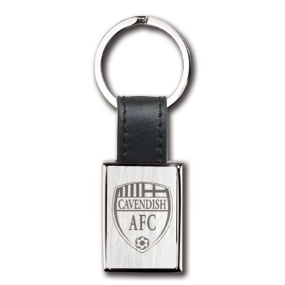 Picture of I-ZU RECTANGULAR METAL KEYRING