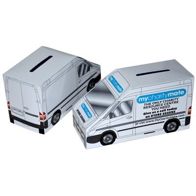 Picture of CARD AMBULANCE VAN MINI BUS COLLECTION BOX