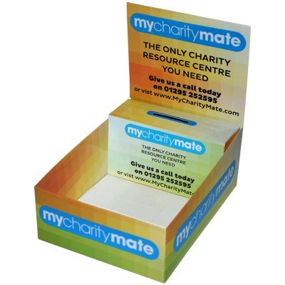 Picture of CARD COUNTER TOP MERCHANDISE COLLECTION BOX