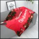 Picture of CHRISTMAS CUSTOM PRINTED FLEECE PICNIC BLANKET 100CM X 150CM