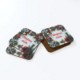 Picture of CHRISTMAS CUSTOM PRINTED SQUARE COASTER SET 9CM X 9CM