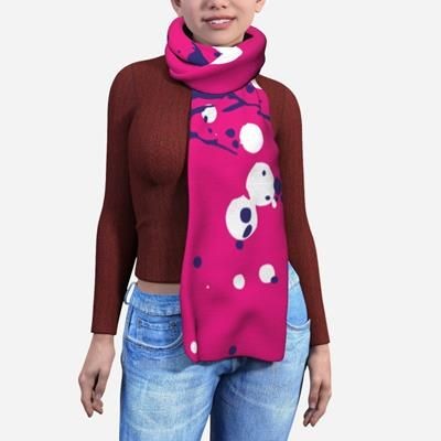 Picture of CUSTOM PRINTED FLEECE SCARF - SMALL.