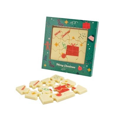 Picture of SET OF CHOCOLATE PUZZLE PRINT 12 PSC