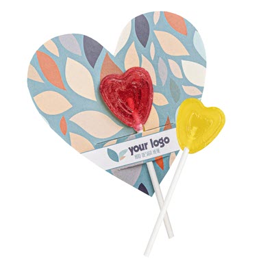 Picture of FRUIT LOLLIPOP LOLLY FLYER HEART