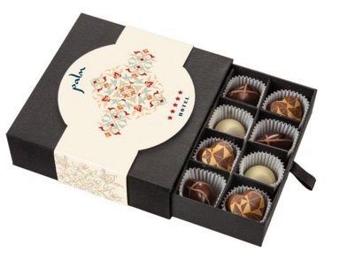 Picture of CHOCOLATE BOX with Pralines Sweets Moments.