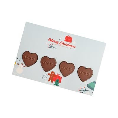 Picture of MAILING CHOCOLATE with Logo – Heart
