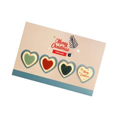 Picture of SET OF MAILING CHOCOLATE HEART PRINT.