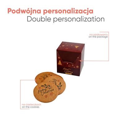 Picture of ADVERTISING COOKIE OR BISCUIT LOGO COOKIE BOX 6 PCS.