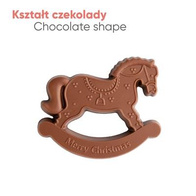 Picture of BESPOKE CHOCOLATE ROCKING HORSE.