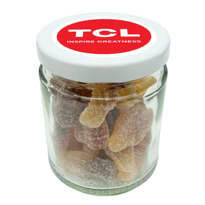 Picture of CONFECTIONERY - 100G - FIZZY COLA BOTTLES - JAR.