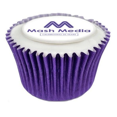Picture of ICED FILLED CUPCAKE - 5CM
