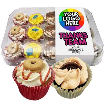 Picture of FUNKY CUPCAKES with Logo Wrap (X15).