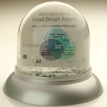 Picture of GRAND ROUND SNOW GLOBE SHAKER SNOW DOME SHAKER PAPERWEIGHT.