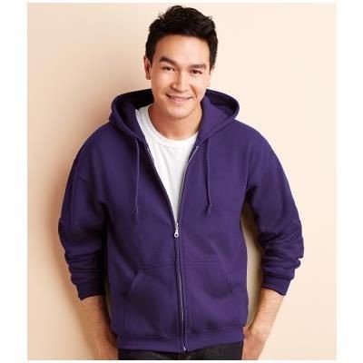 Picture of GILDAN HEAVY BLEND ZIP HOODED HOODY SWEATSHIRT