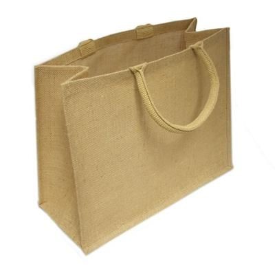 Picture of OAK LARGE LAMINATED JUTE SHOPPER