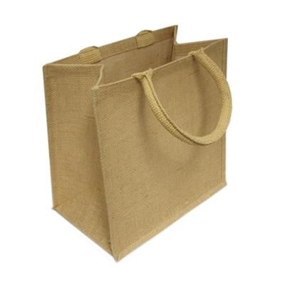 Picture of CYPRESS SMALL LAMINATED JUTE SHOPPER.