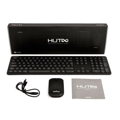 Picture of VEHO HUT 8 EXECUTIVE CORDLESS KEYBOARD & MICE GIFT SET.