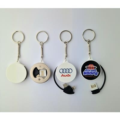 Picture of MULTI-CHARGE CABLE BOTTLE OPENER & KEYRING