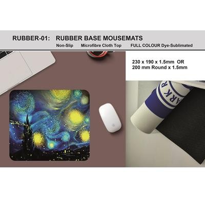 Picture of RUBBER BASE MOUSEMAT.