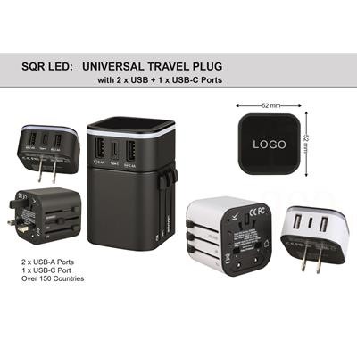 Picture of SQR LED TRAVEL PLUG
