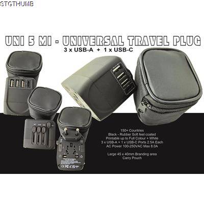 Picture of UNI 5 MI, UNIVERSAL TRAVEL PLUG