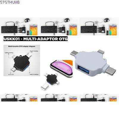 Picture of MULTI ADAPTOR OTG FOR MOBILE PHONES.