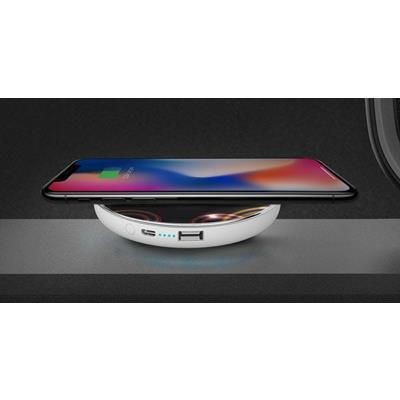 Picture of ROUND SHAPE 2-IN-1 WIRELESS CHARGER FOR MOBILE PHONE