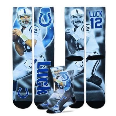 Picture of DYE SUBLIMATED WHITE SOCKS.