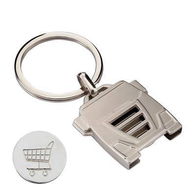 Picture of KEYRING RE98-DELIVERY in Silver Matt Truck Design