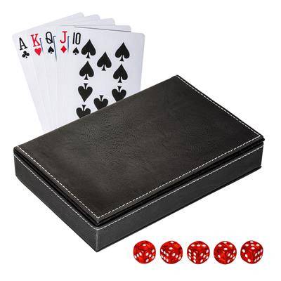 Picture of PLAYING CARD PACK SET BOX with Re98-salamina