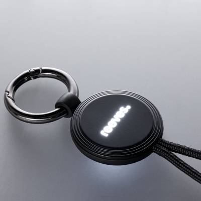 Picture of 4-IN-1 LIGHT UP CHARGER CABLE in Black.