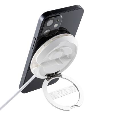 Picture of MAGNETIC CORDLESS CHARGER with Integrated Charger Cable 15w.