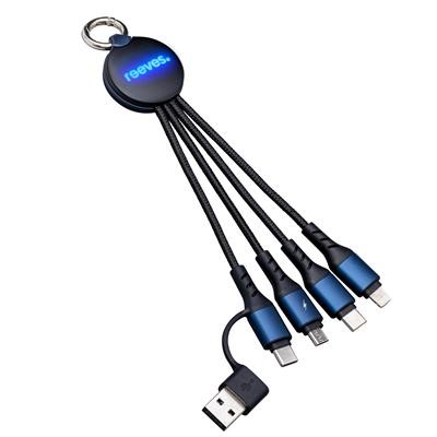 Picture of 6-IN-1 CHARGER CABLE with Light Reeves-puhalani Ii