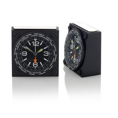 Picture of RADIUS WORLD TIME CLOCK in Black.