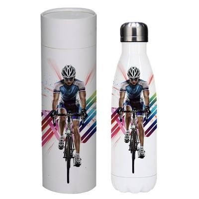 Picture of OASIS RECYCLED STAINLESS STEEL METAL THERMAL INSULATED BOTTLE - 500ML