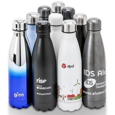 Picture of OASIS BEPOKE FULL COLOUR STAINLESS STEEL METAL BOTTLE