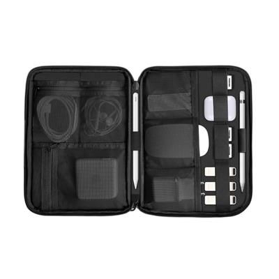 Picture of SUPATECH MINI RPET TRAVEL BAG FOR TECH in Black