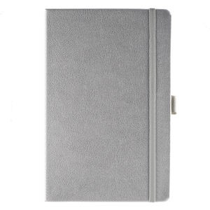 Picture of ALBANY COLLECTION NOTE BOOK in Silver.