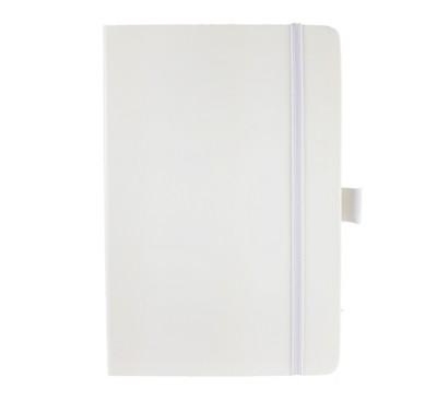 Picture of ALBANY COLLECTION NOTE BOOK in White.