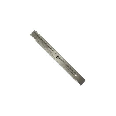 Picture of METAL SCALE RULER in Silver