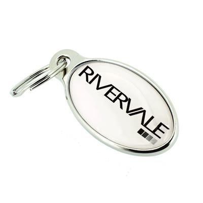 Picture of CORVUS HIGH QUALITY SOLID METAL KEYRING.