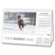 Picture of 12 LEAF A5 DESK CALENDAR