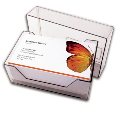 LUXURY SILK LAMINATED BUSINESS CARD