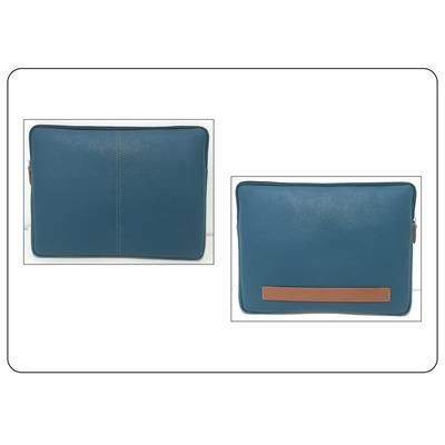 Picture of FAUX LEATHER ZIPPER LAPTOP CASE