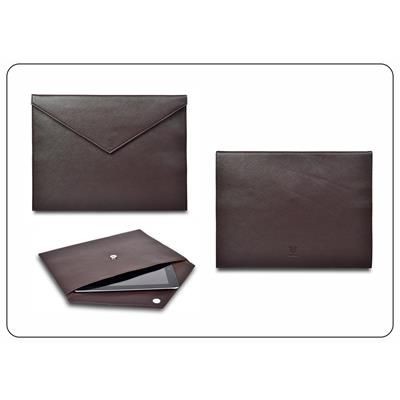 Picture of TEXTURED FAUX LEATHER ENVELOPE SHAPE TABLET COVER with Magnetic Closure.