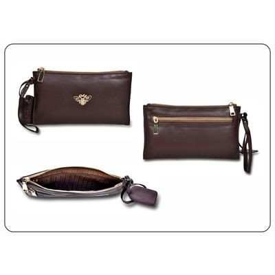 Picture of FAUX LEATHER WRISTLET with Bee Patch