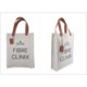 Picture of JUTE BAG with Faux Leather Handles