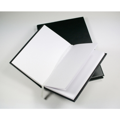 Picture of WARWICK GENUINE LEATHER A6 BOOK IN BLACK
